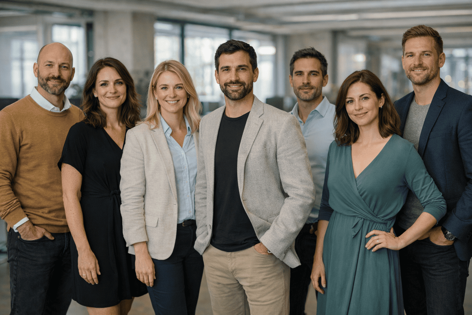 Team working on AI trading platform — Saine Kapitvère